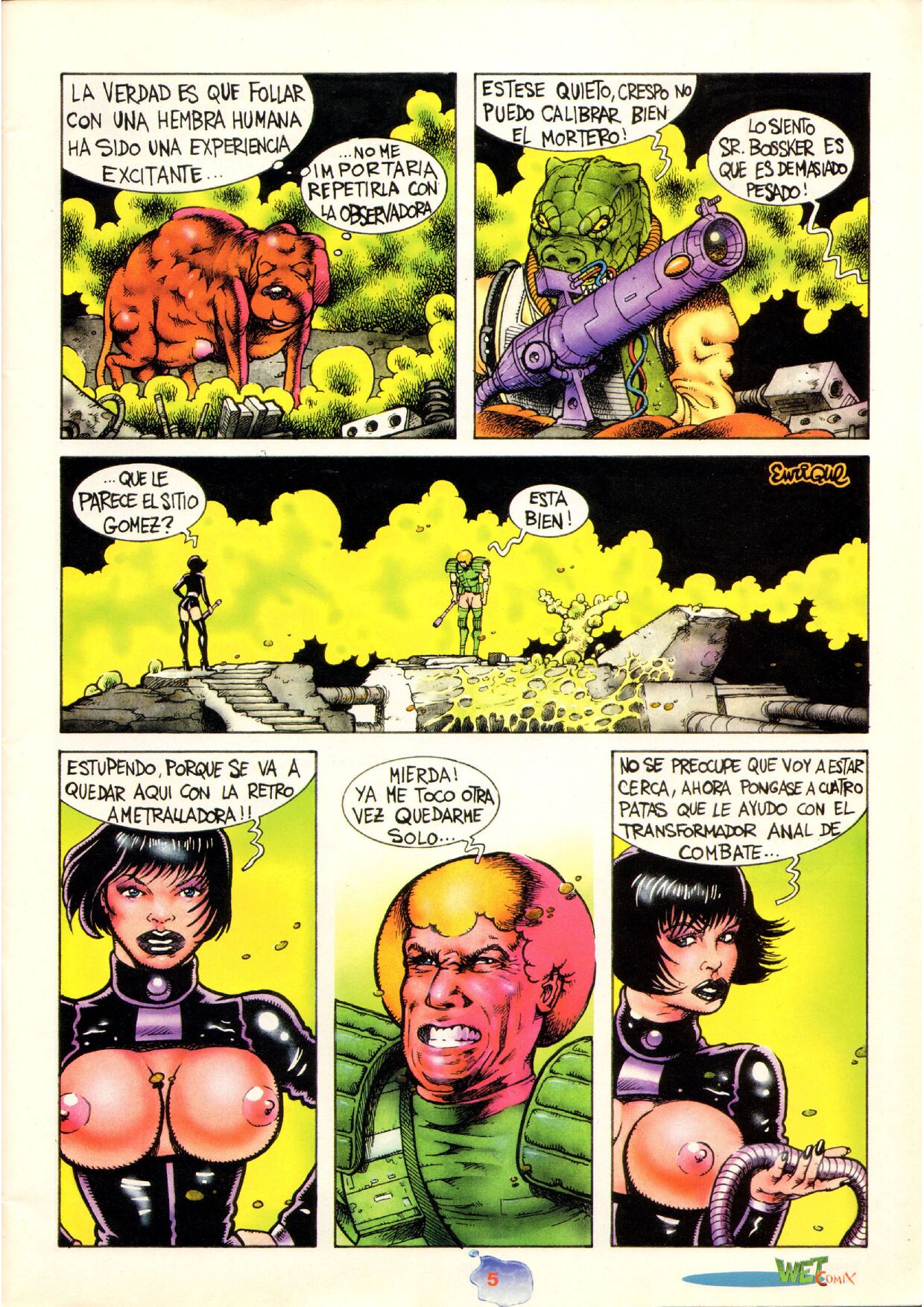 Wet Comix #7 page 5 full