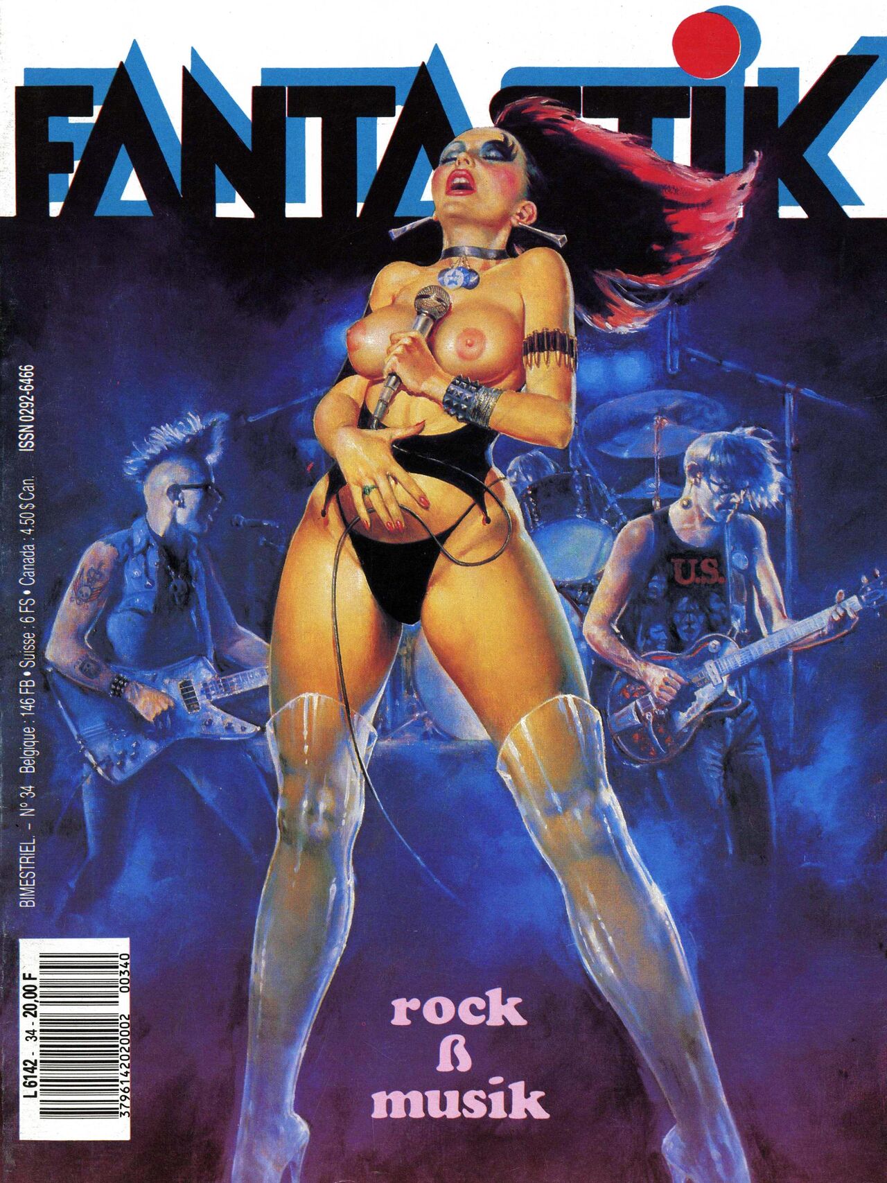 Fantastik #34  - Rick & music page 1 full
