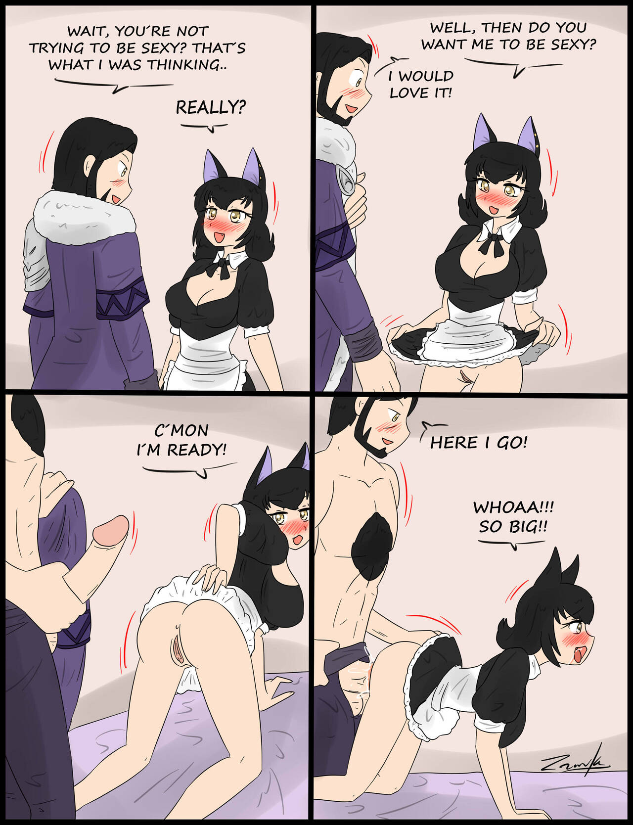 Kali Tries Being Maid page 2 full