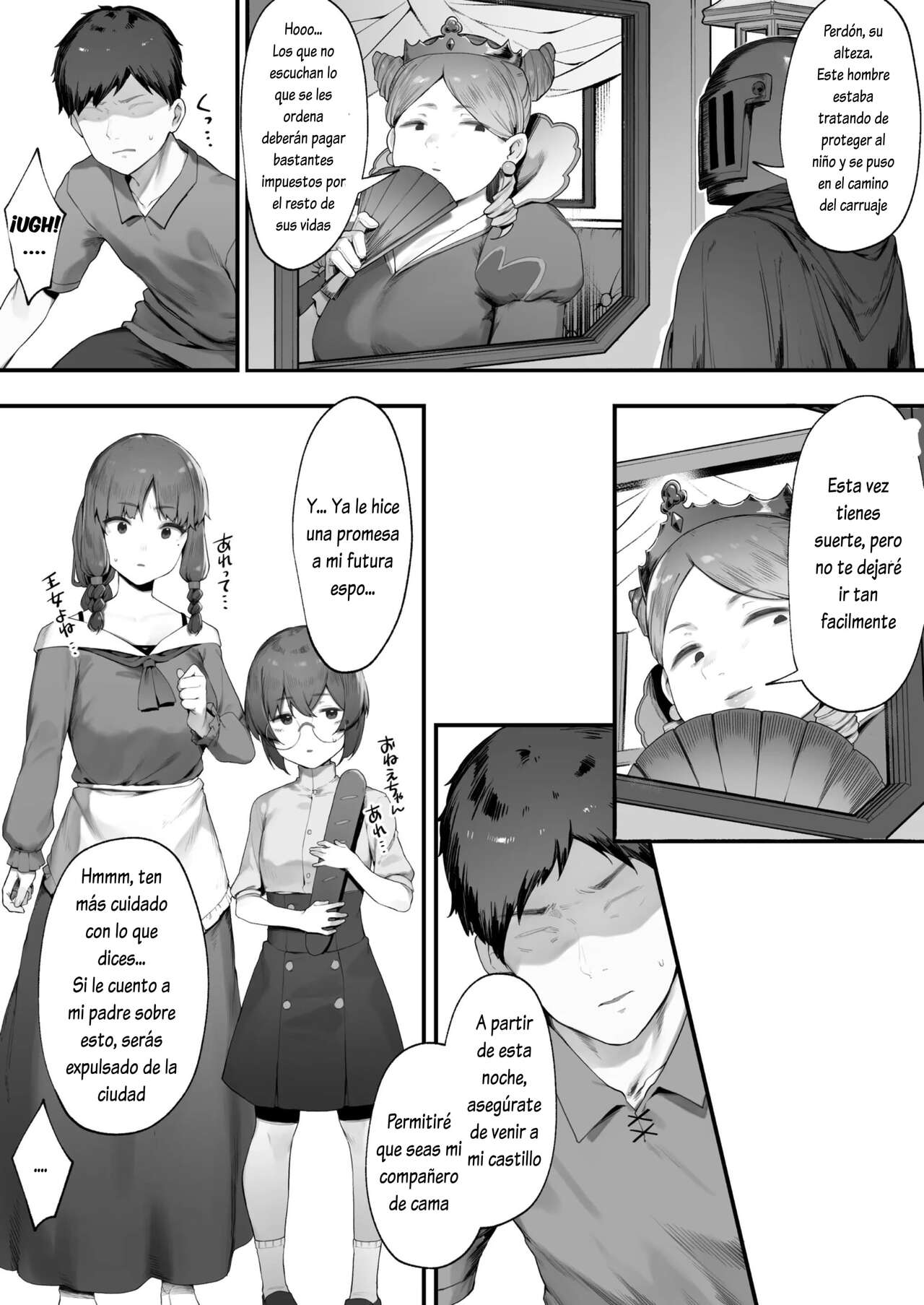 Oujo no Meirei de Stalker to Kekkon Saserareru Hanashi | Una Historia Acerca de Casarse con un Acosador por Mandato de la Princesa page 4 full