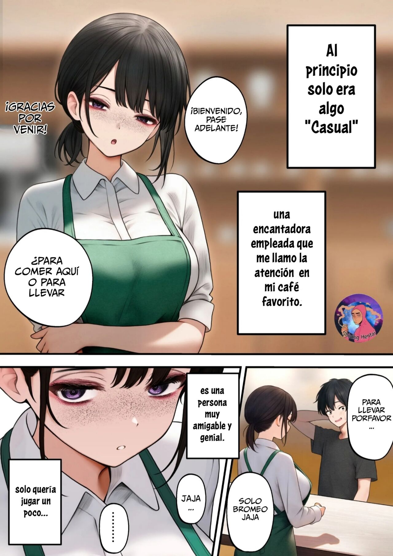 Cool-kei Tenin-san o Omochikaeri Shichatta Hanashi page 2 full