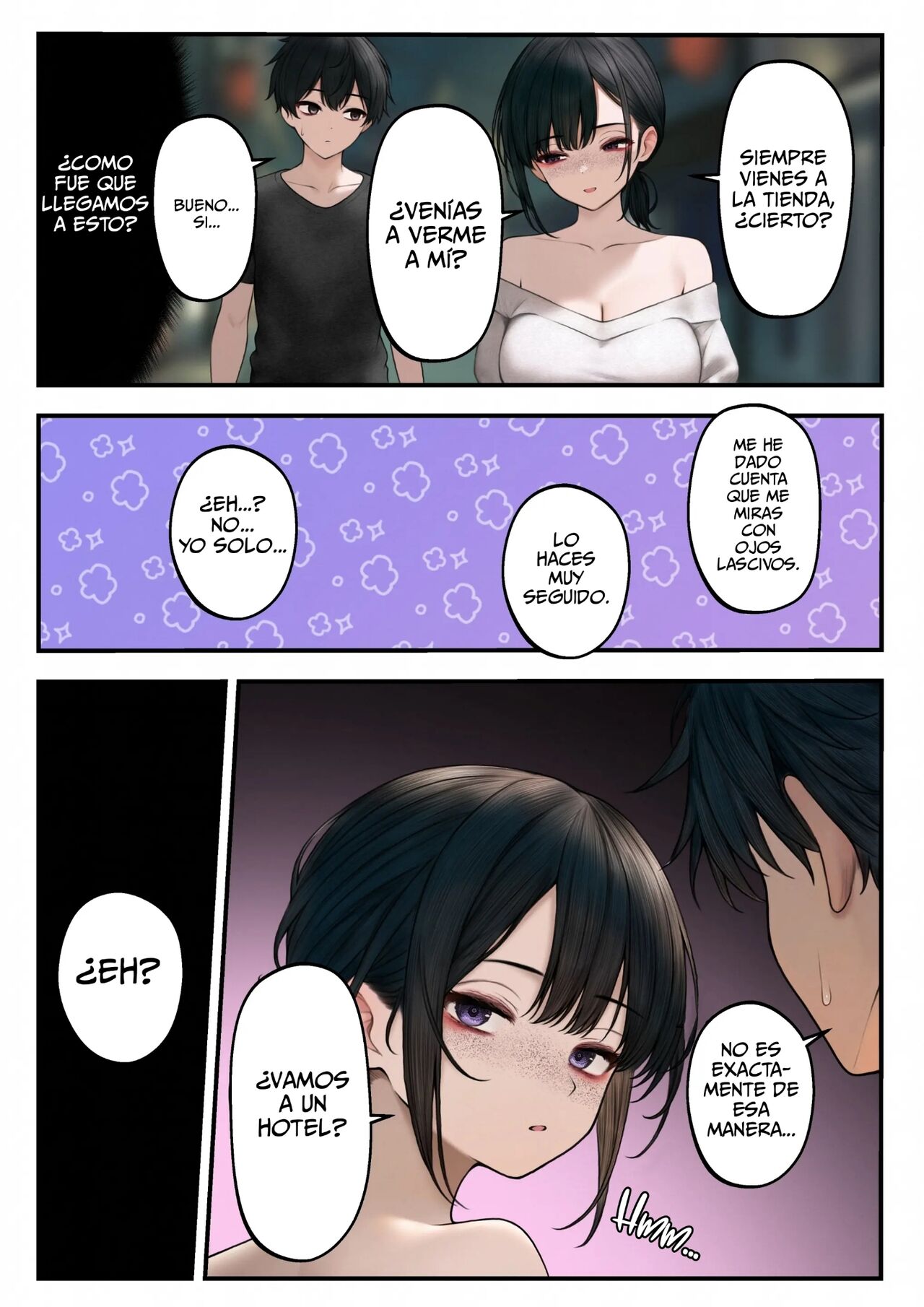 Cool-kei Tenin-san o Omochikaeri Shichatta Hanashi page 4 full