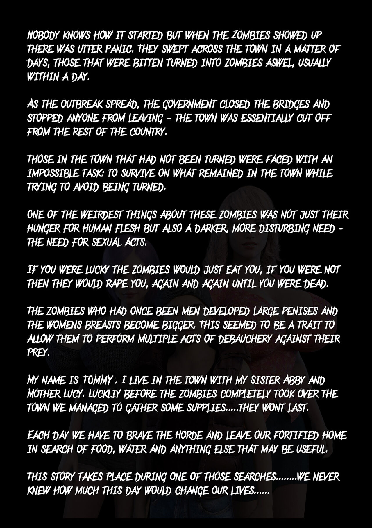A Zombie's Life page 2 full