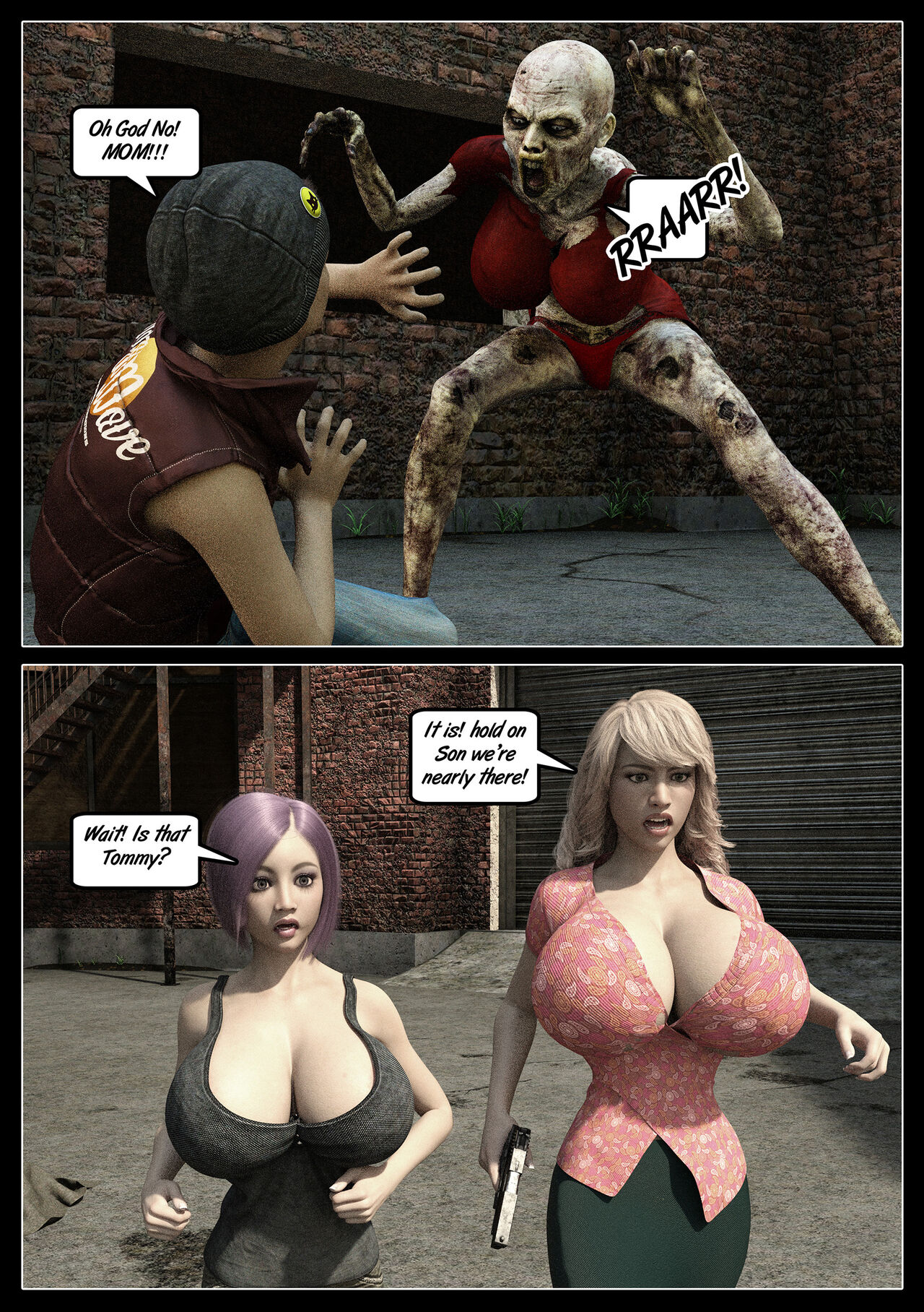 A Zombie's Life page 4 full