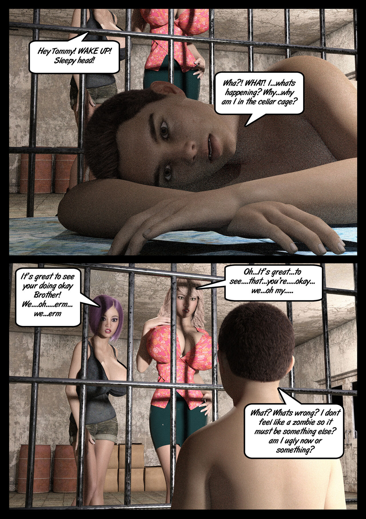 A Zombie's Life page 8 full