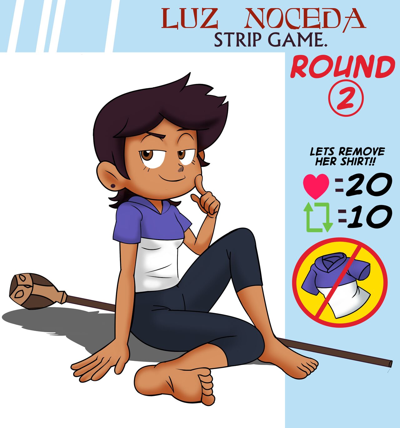 Luz Noceda Strip Game page 2 full