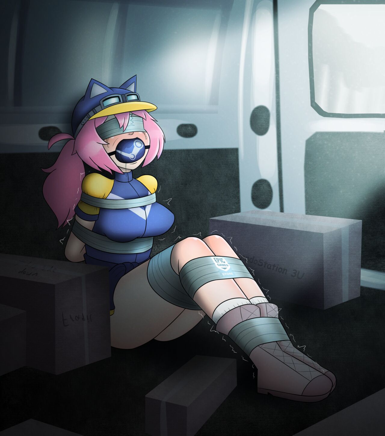 Steam Delivery Girl page 8 full