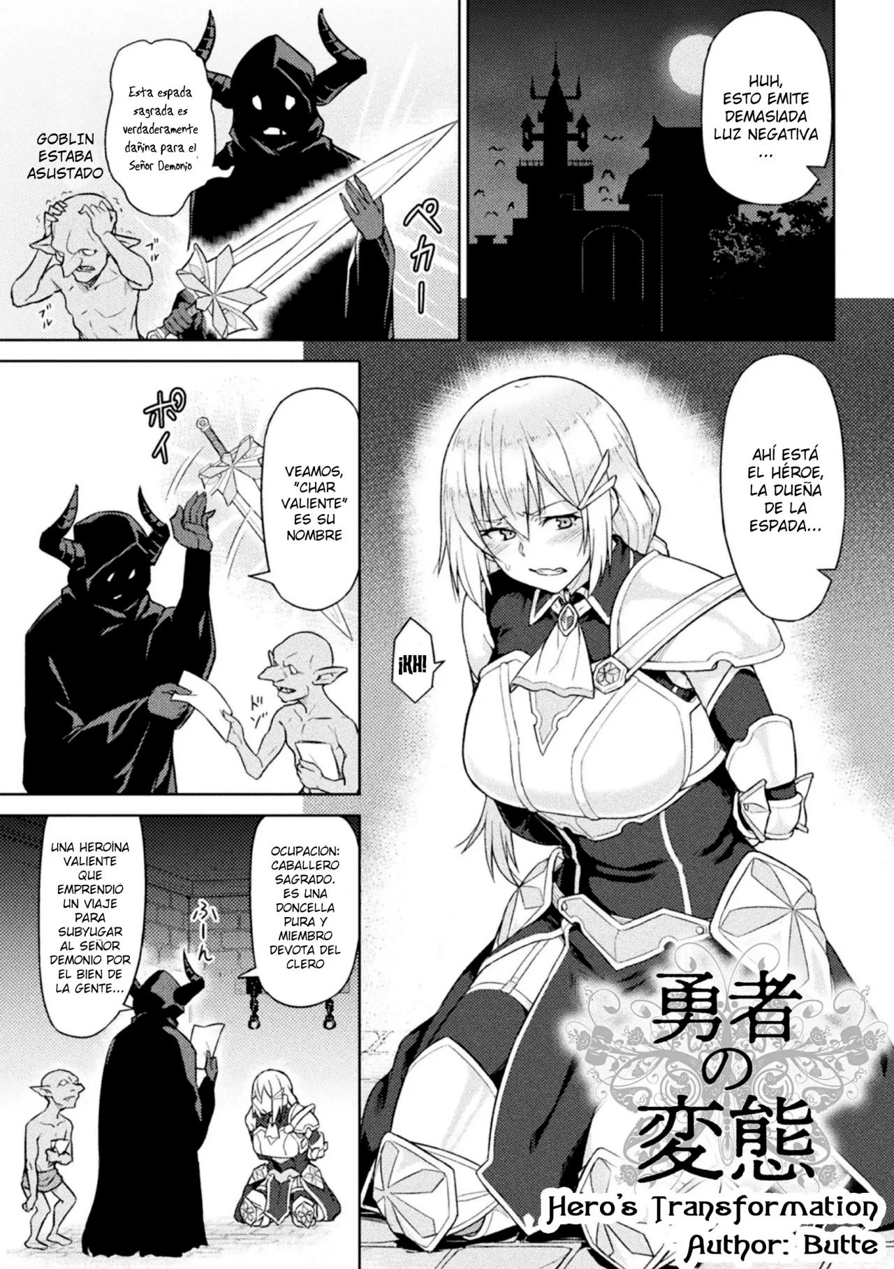 Yuusha no Hentai | Hero's Transformation page 1 full
