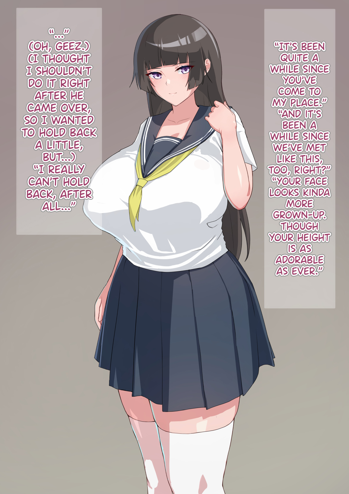 Deka Shinchou Osananajimi JK Futanari Succubus ni Mesu Kairaku de Shihai sareru... page 3 full