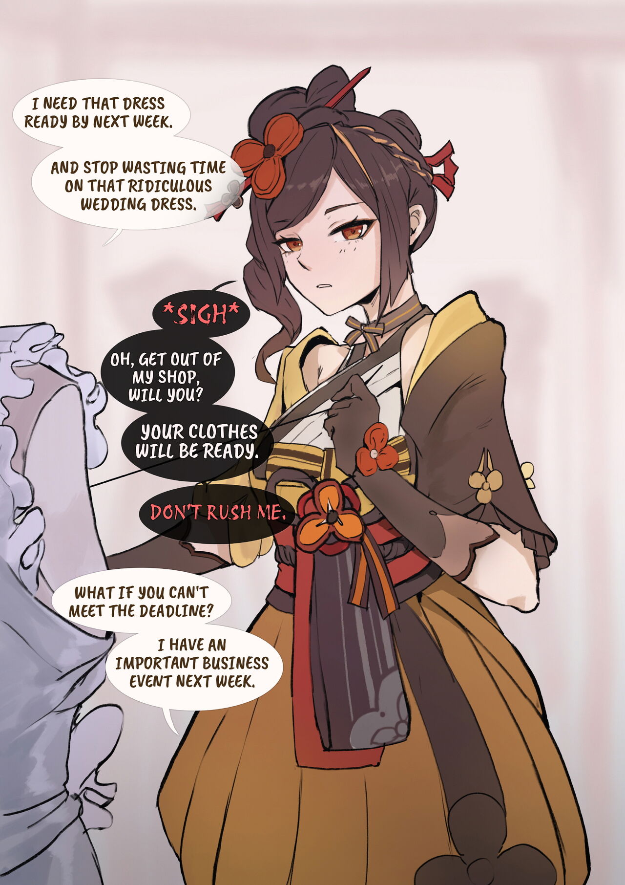 Chiori - "Missed Deadline" | 千织 - "逾期" page 1 full
