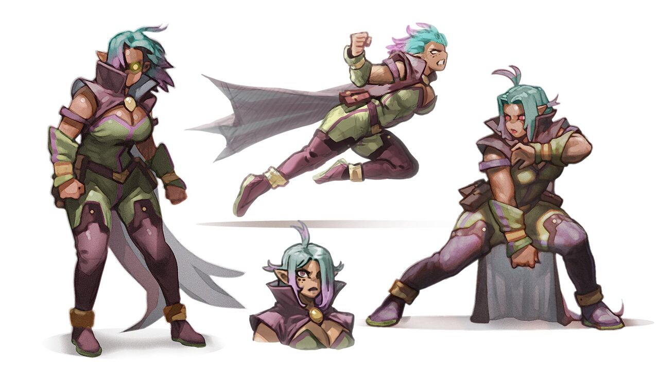 Ishi Hebiko / Gorgon OCs page 3 full