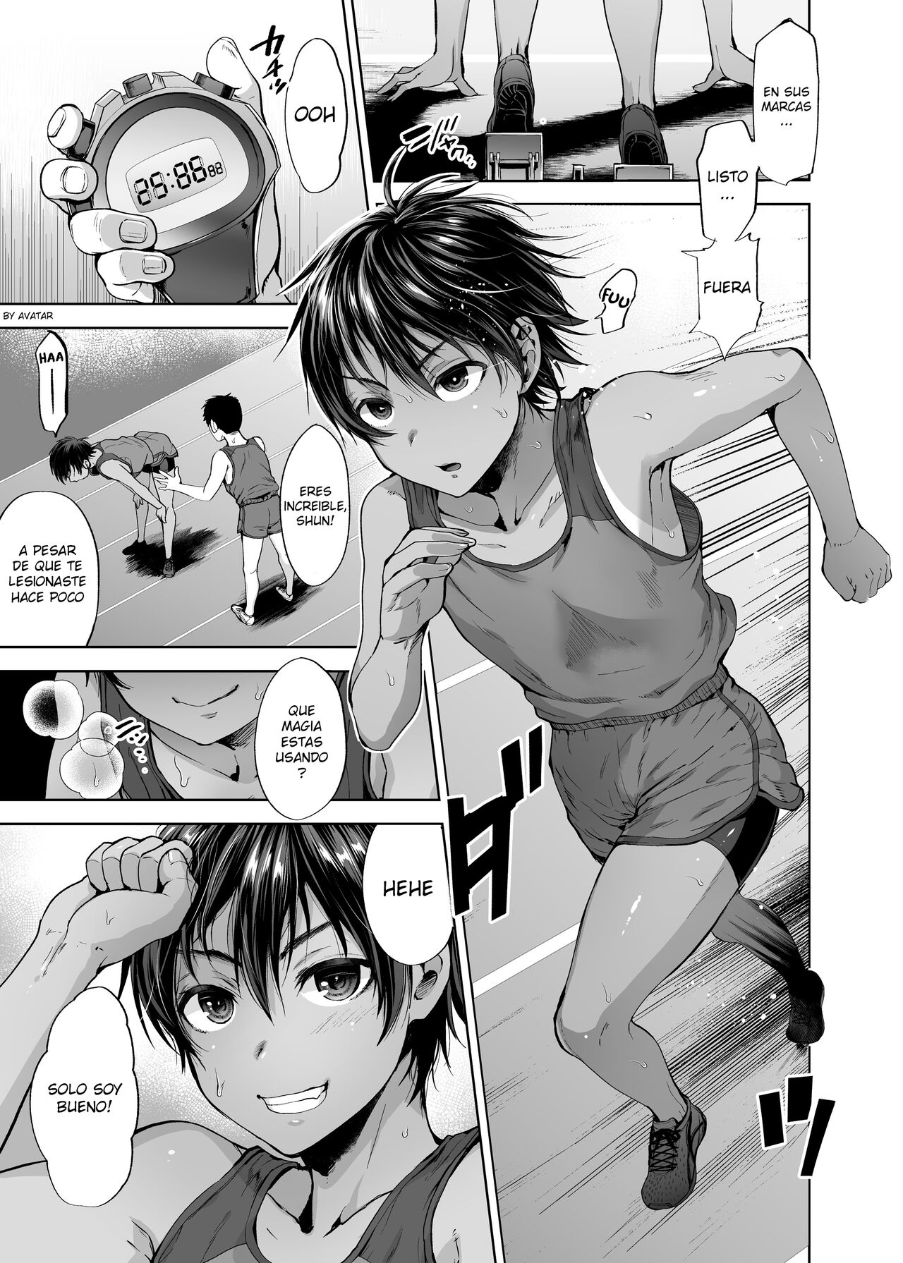 Rikuhou Shounen to Himitsu no Tokkun Massage page 5 full