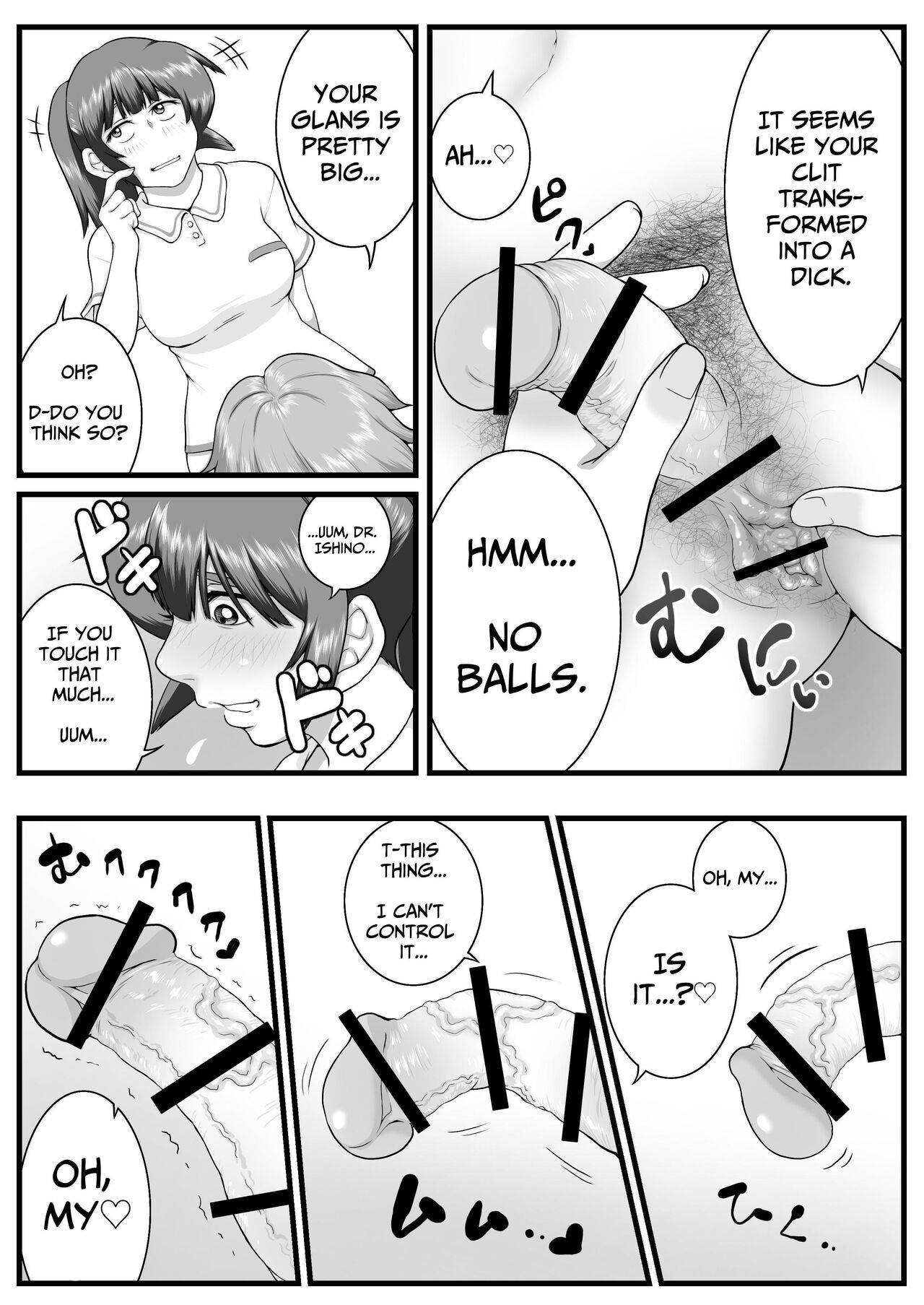 Sora kara  Futtekita   Henshin  Item de  Futanarini Natchatta Hanashi | Became A Futanari Dick Chick From Some Item That Fell From The Sky page 8 full