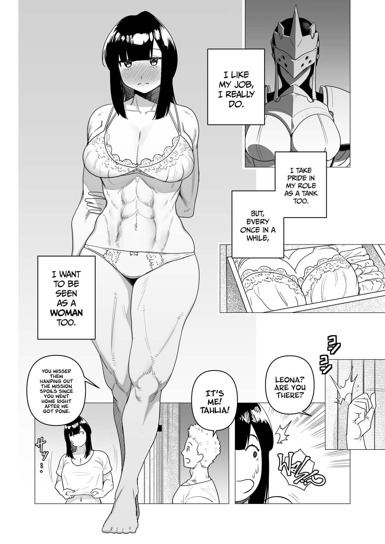 Tank Onna Kishi wa Dakaretai. | The Tank Knight Wants To Get Fucked. page 5 full