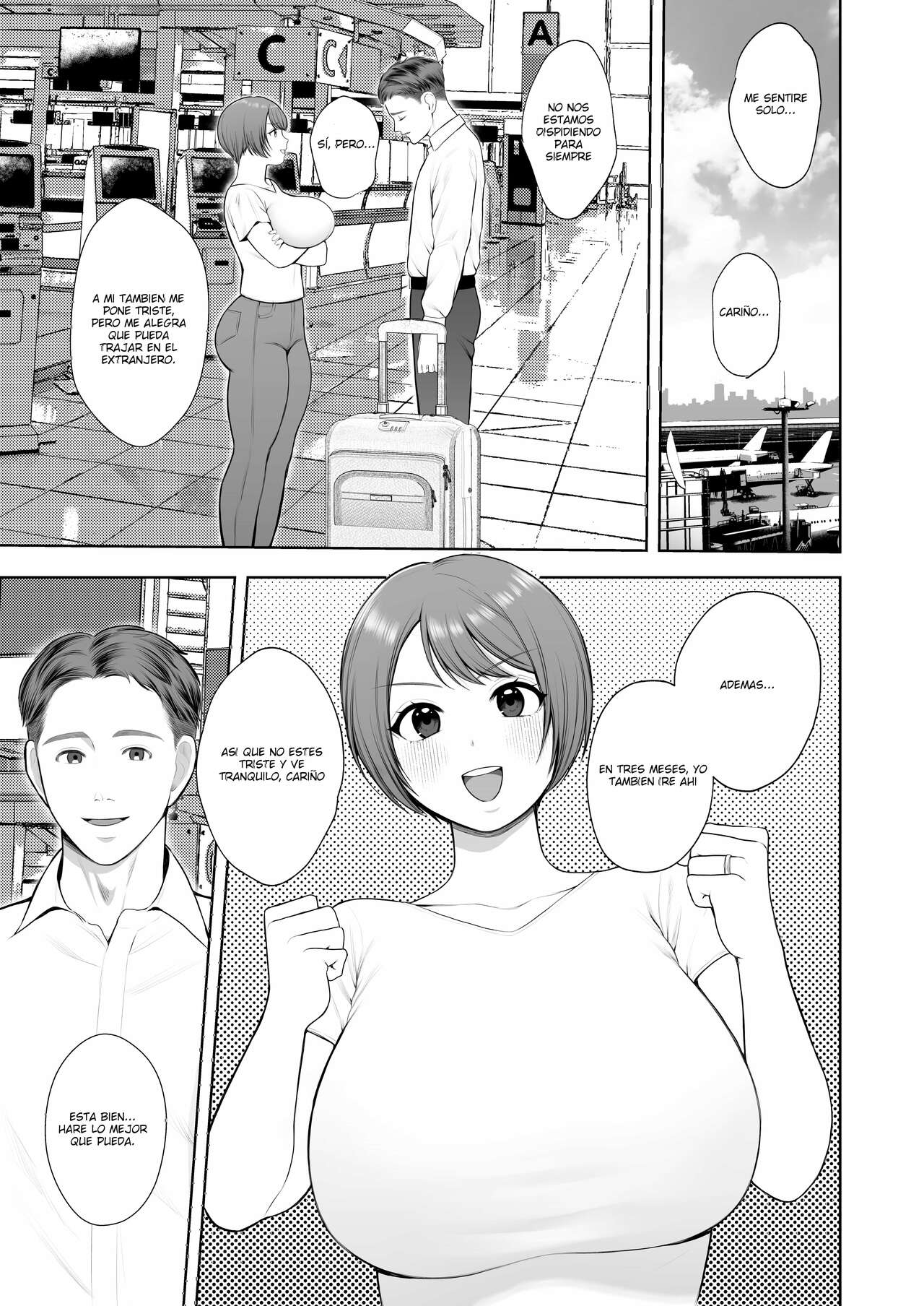 Kokujin-sama no Gokubuto Chinpo de Ochita Hitozuma | Mujer casada follada por un pene grueso de un negro page 1 full
