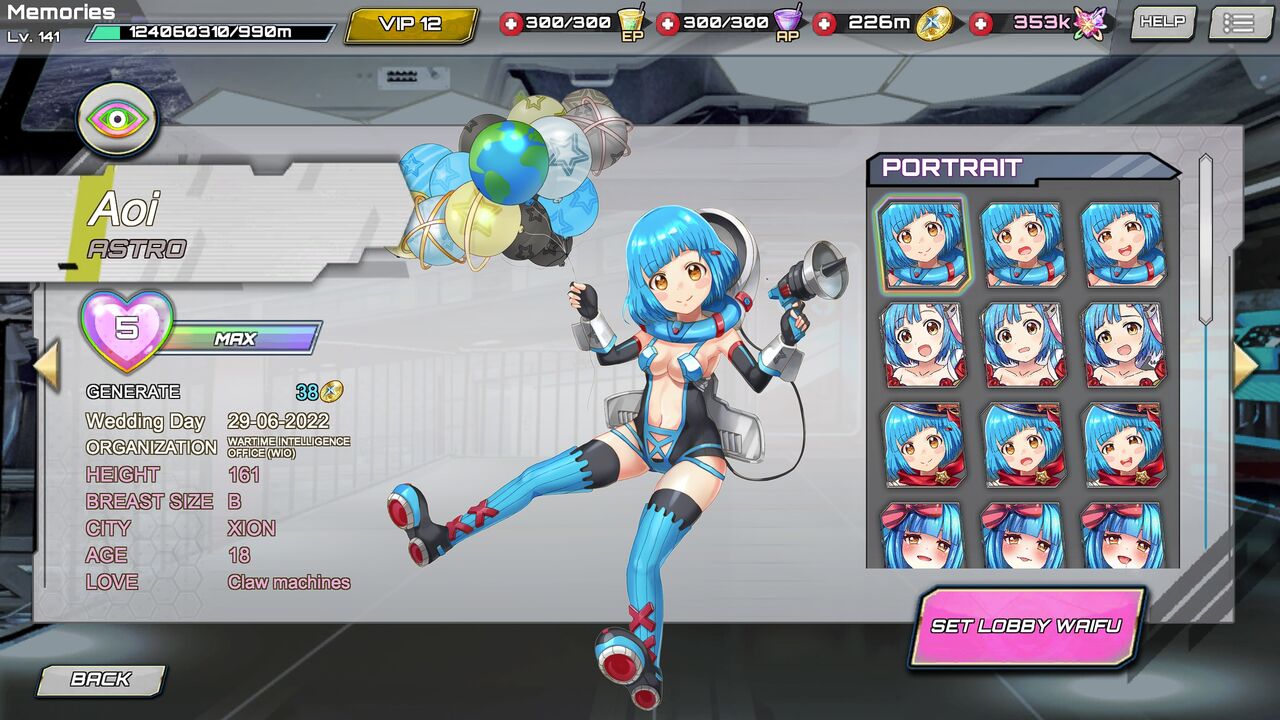 SF Girls Heroes Defense - agent info & lore page 10 full