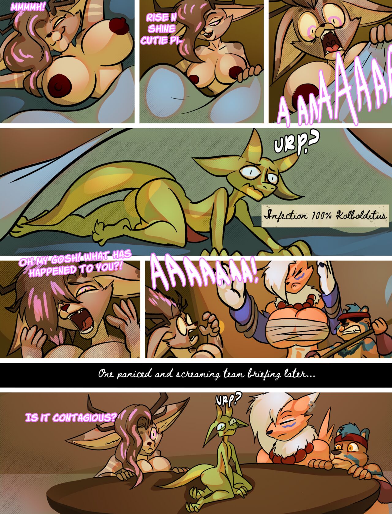 Tenkoman Comic: Down with the Sickness page 5 full