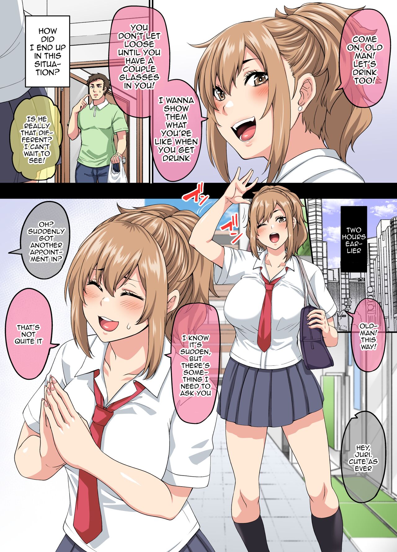 Papakatsu SeFri Gal ga Tomodachi o Tsurete kita node Kuttetara Gyaku ni Kakomare Yowasare Shiboritorare Ie o Yaribeya Atsukai sareru Hanashi page 4 full