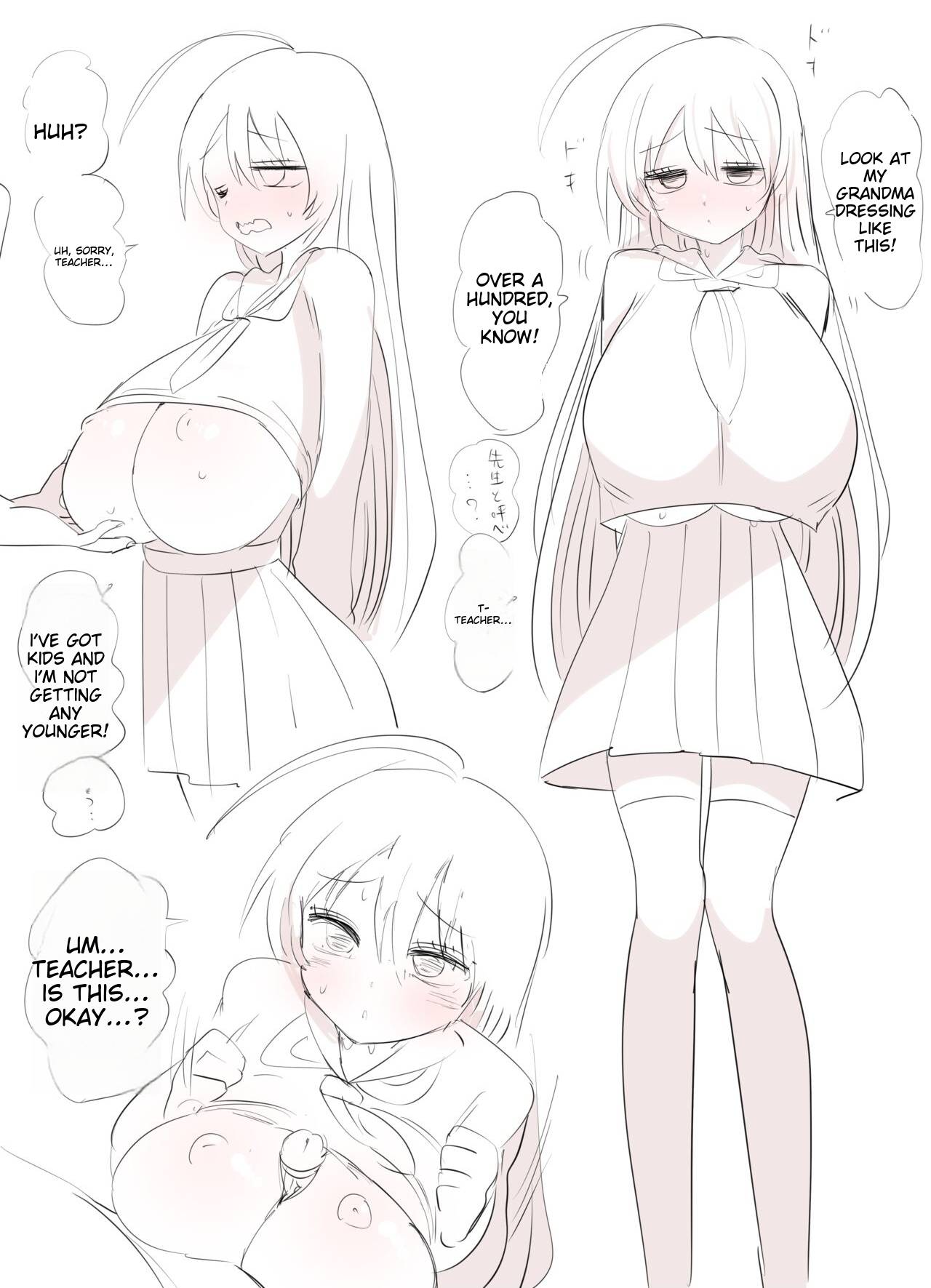 Yuki Onna Obaa-chan | Snow Milf Granny page 7 full