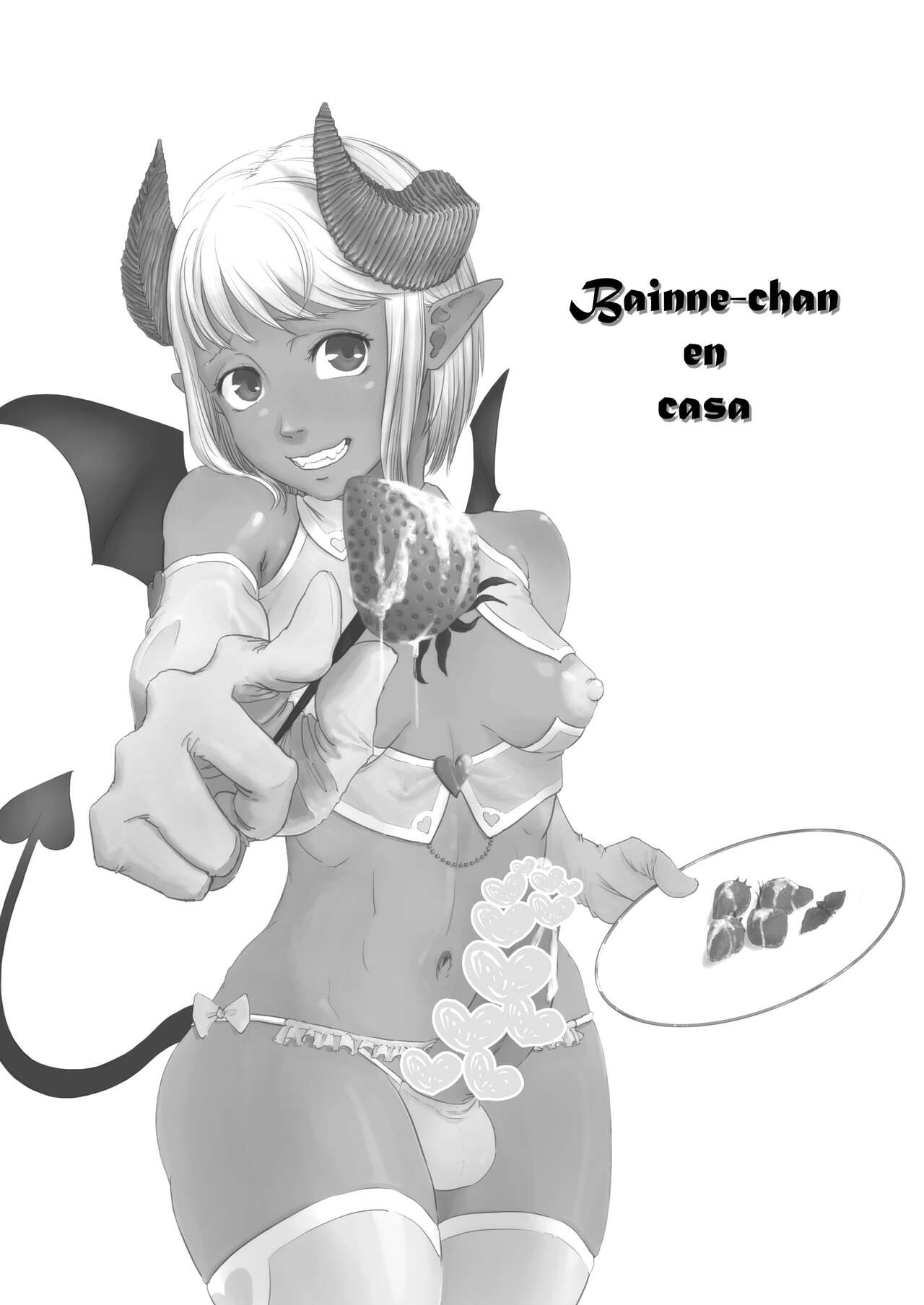Bainne-chan at home page 3 full
