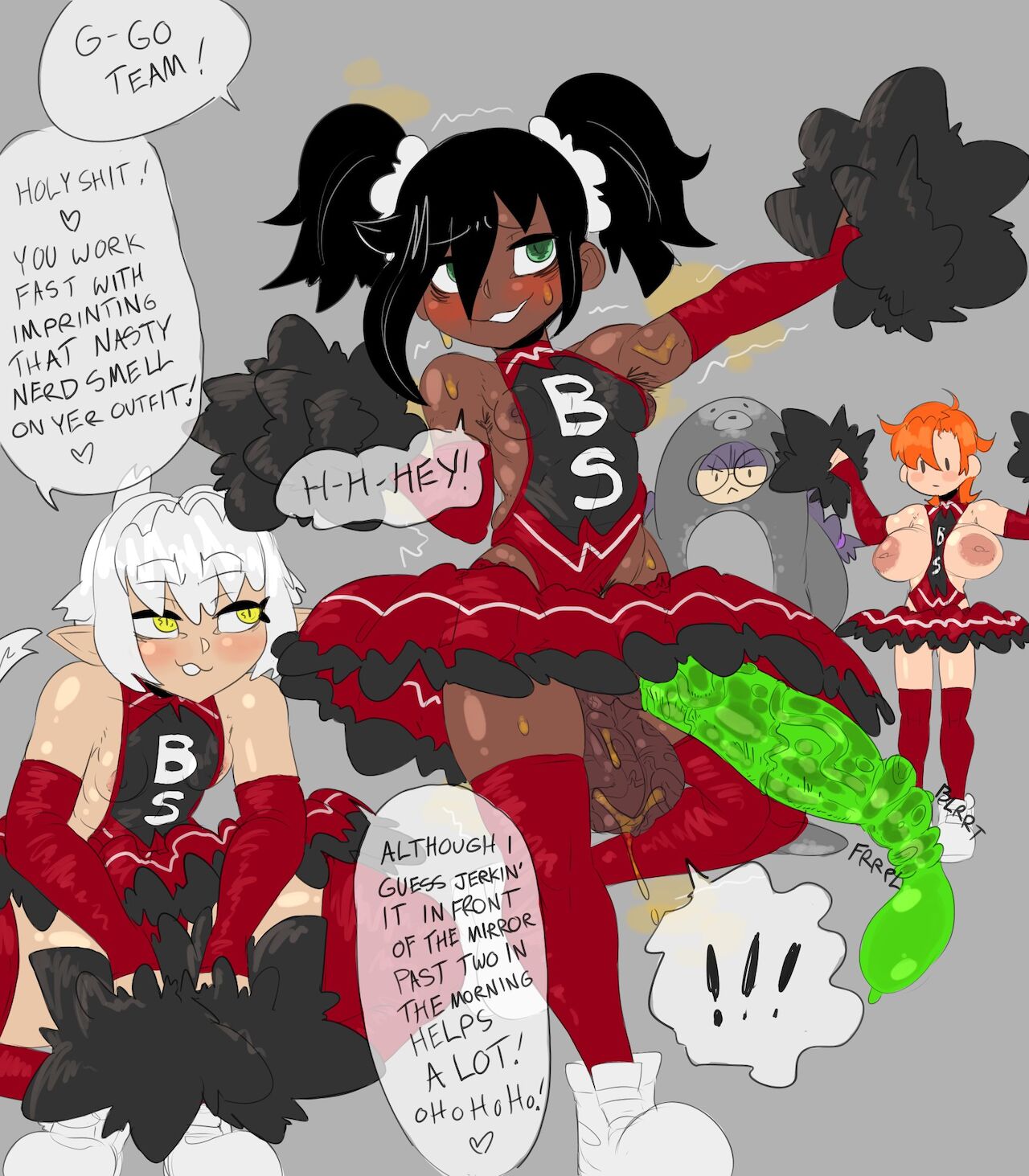Cheerleading Practice + Extras page 1 full