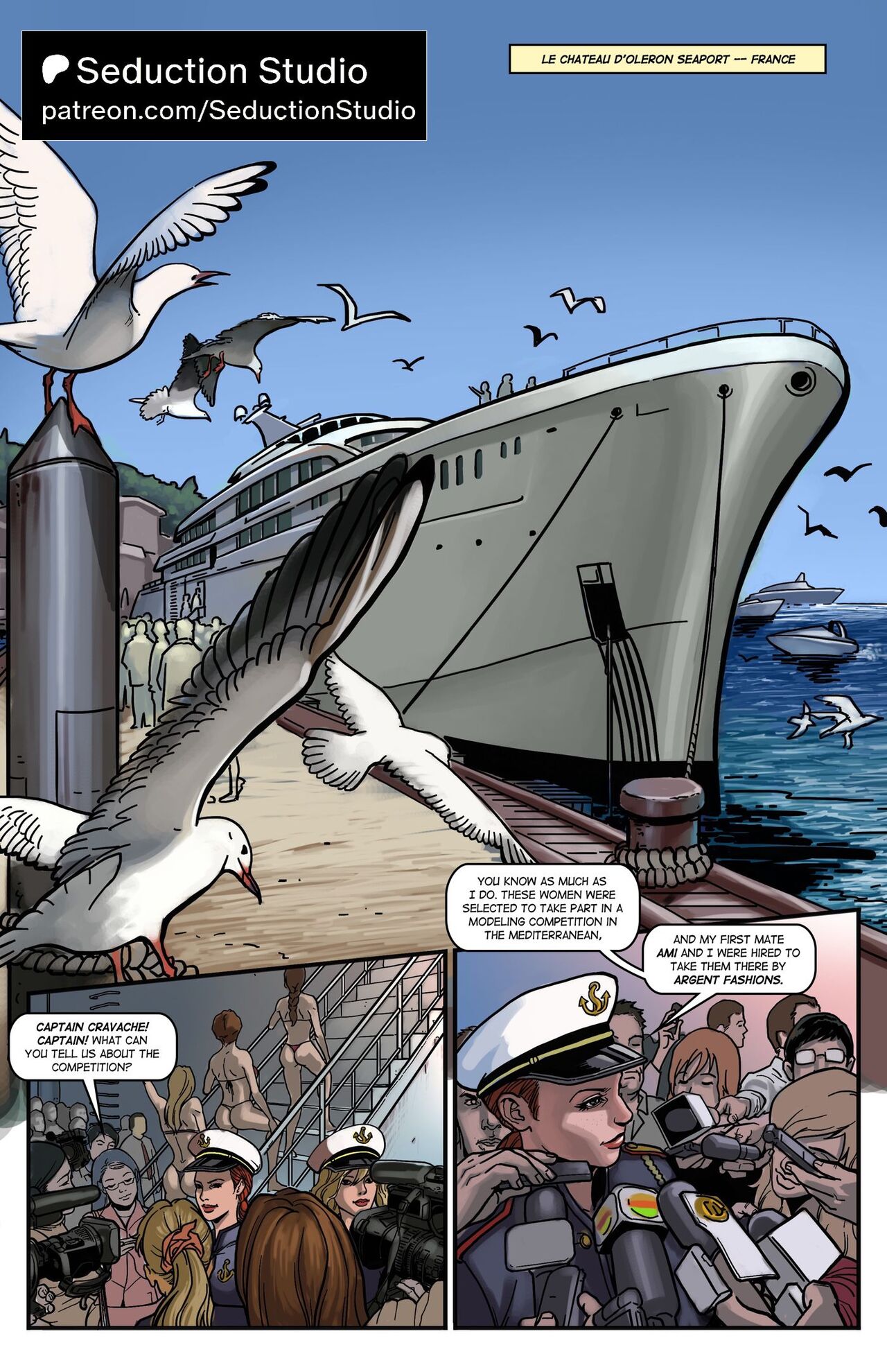 Sex Boat page 1 full