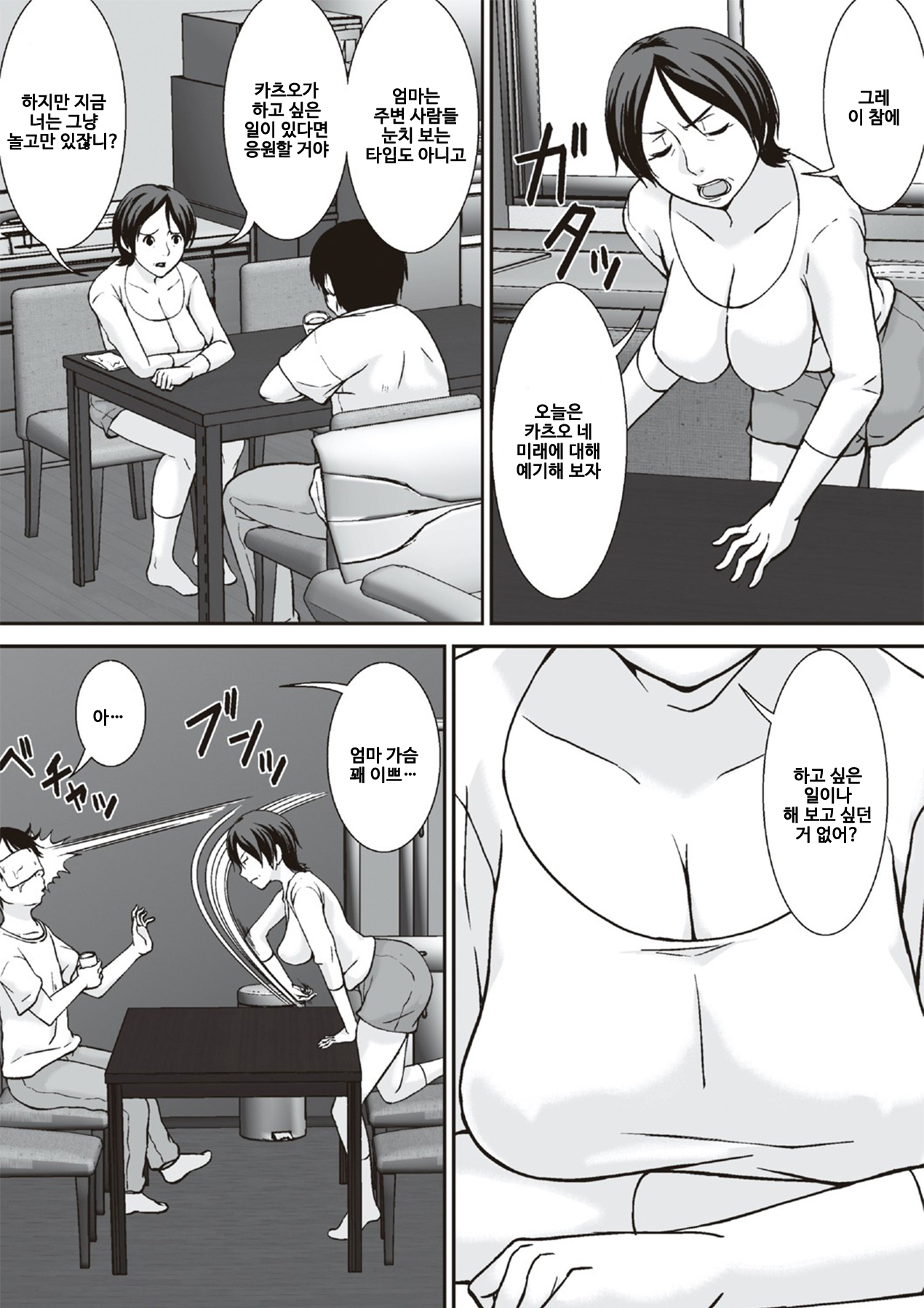 Kora! Anta Hahaoya o Kudoite Nani Shiyoutte Iu no! 이 녀석! 너 엄마를 설득해서 무슨 짓을 할 생각이야!ㅣ page 6 full