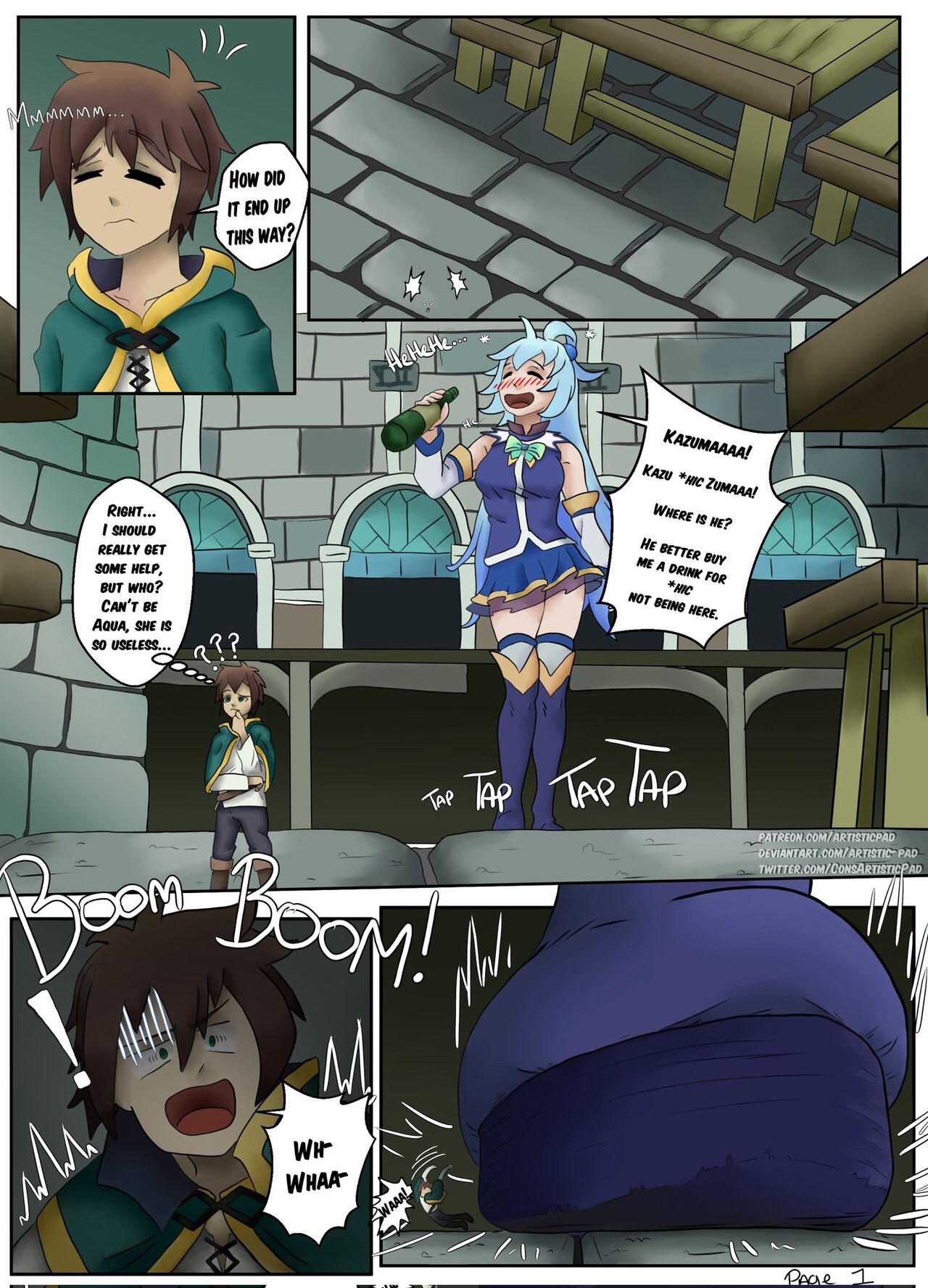 Konosuba page 1 full
