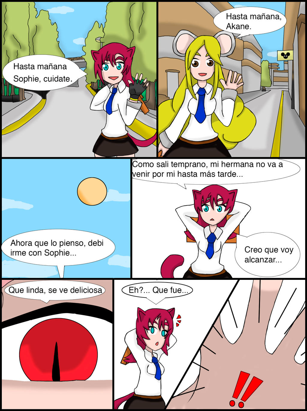 Hermanas Neko: Un encuentro accidentado page 1 full