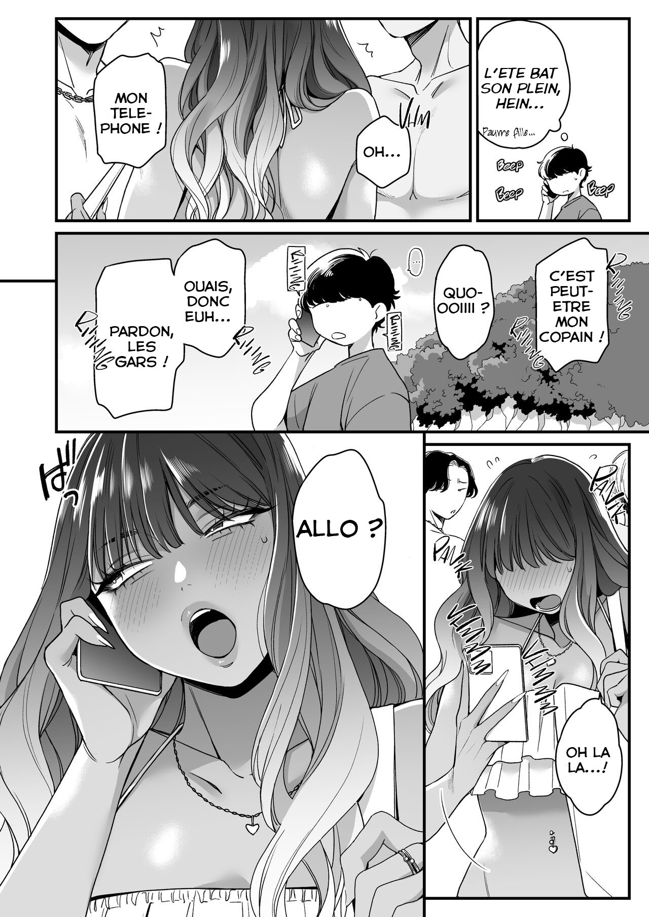 Natsu to Umi to Gal ×2 | Été, Plage et Gyarus! page 4 full
