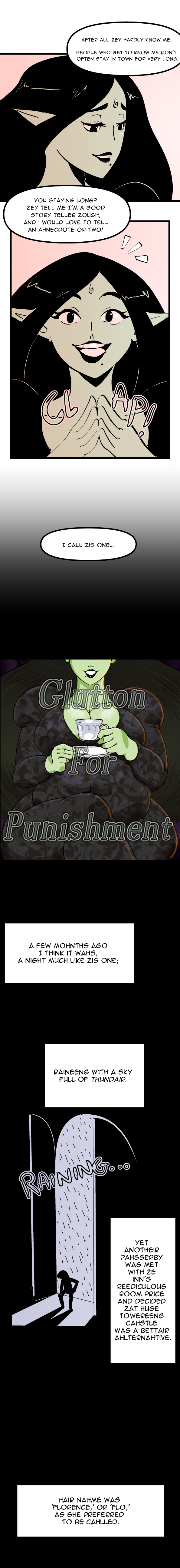 Leshawk's Glutton for punishment page 4 full
