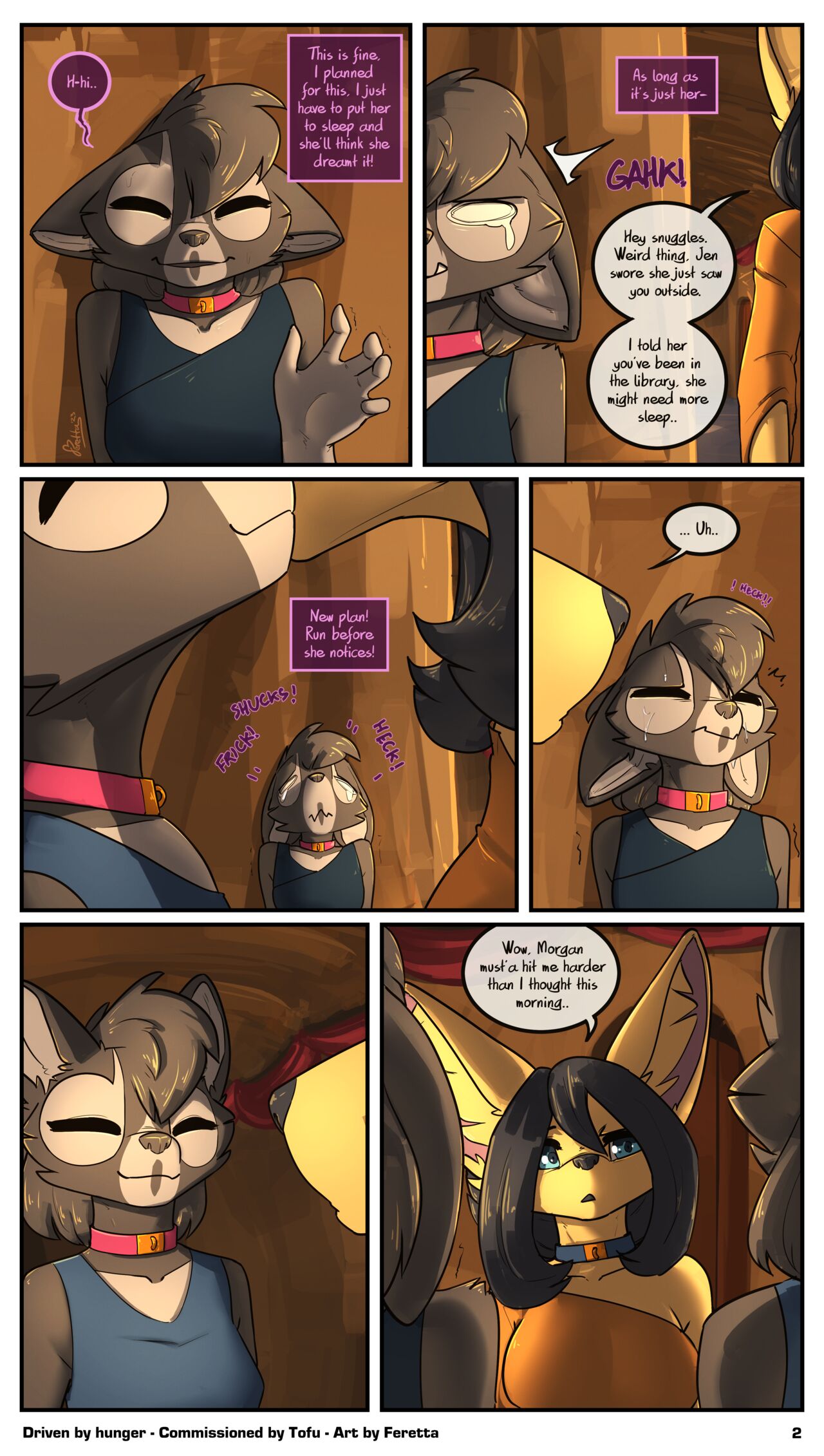 Sneaking In + Driven by Hunger page 4 full
