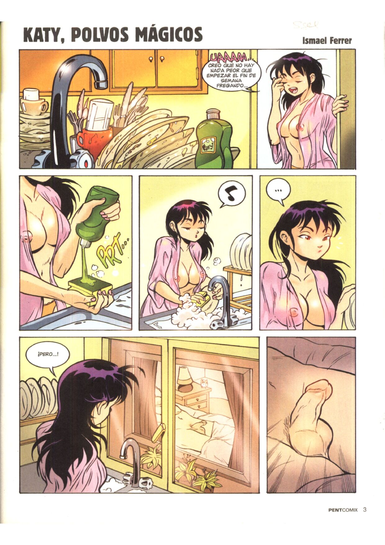 Penthouse Comix #73 page 3 full