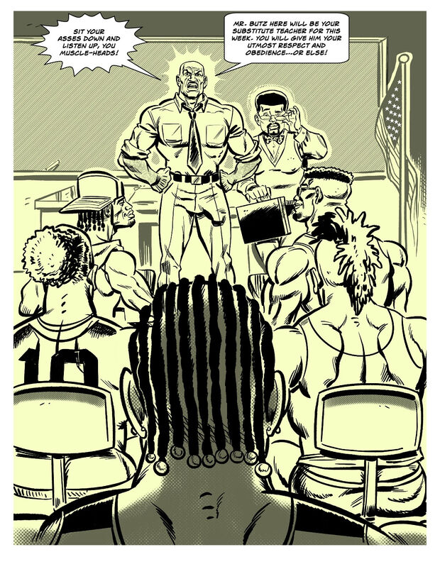 Th' Re-Education of Bigger Butz! page 6 full