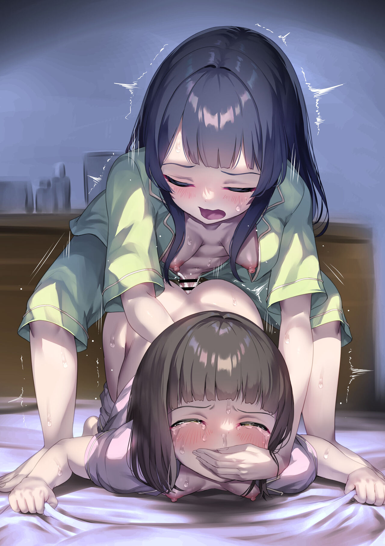 Oyasumi Mae ni Hito Asekaku Futanari-chan page 6 full