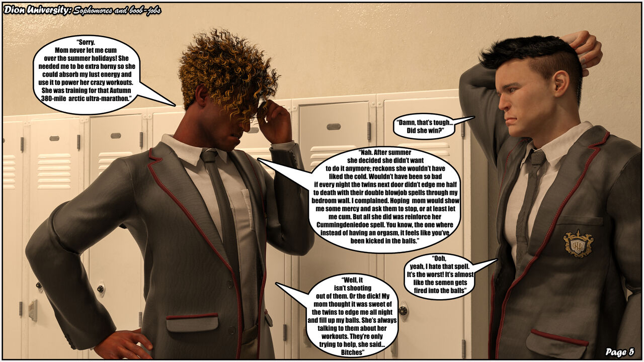 Dion University: Sophomores and boob-jobs page 6 full