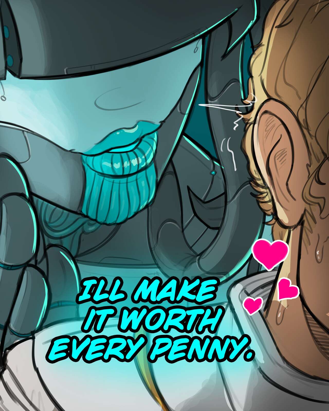 Time alone with the new robot, CV-02 page 6 full