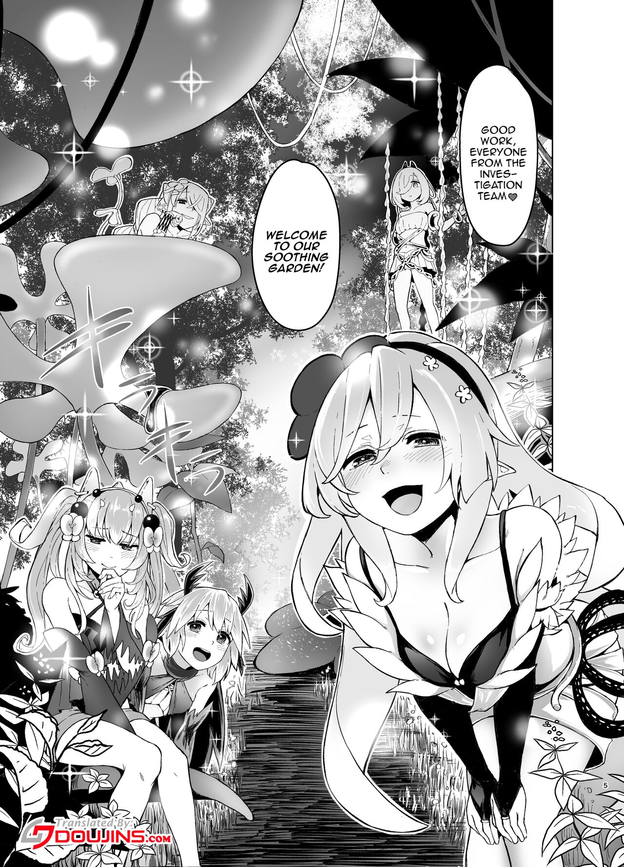 "Kowaku no Mori" Chousa Houkokusho - With love from the Traptrip Garden | Report of the Expedition into the Enchanted Forest page 5 full