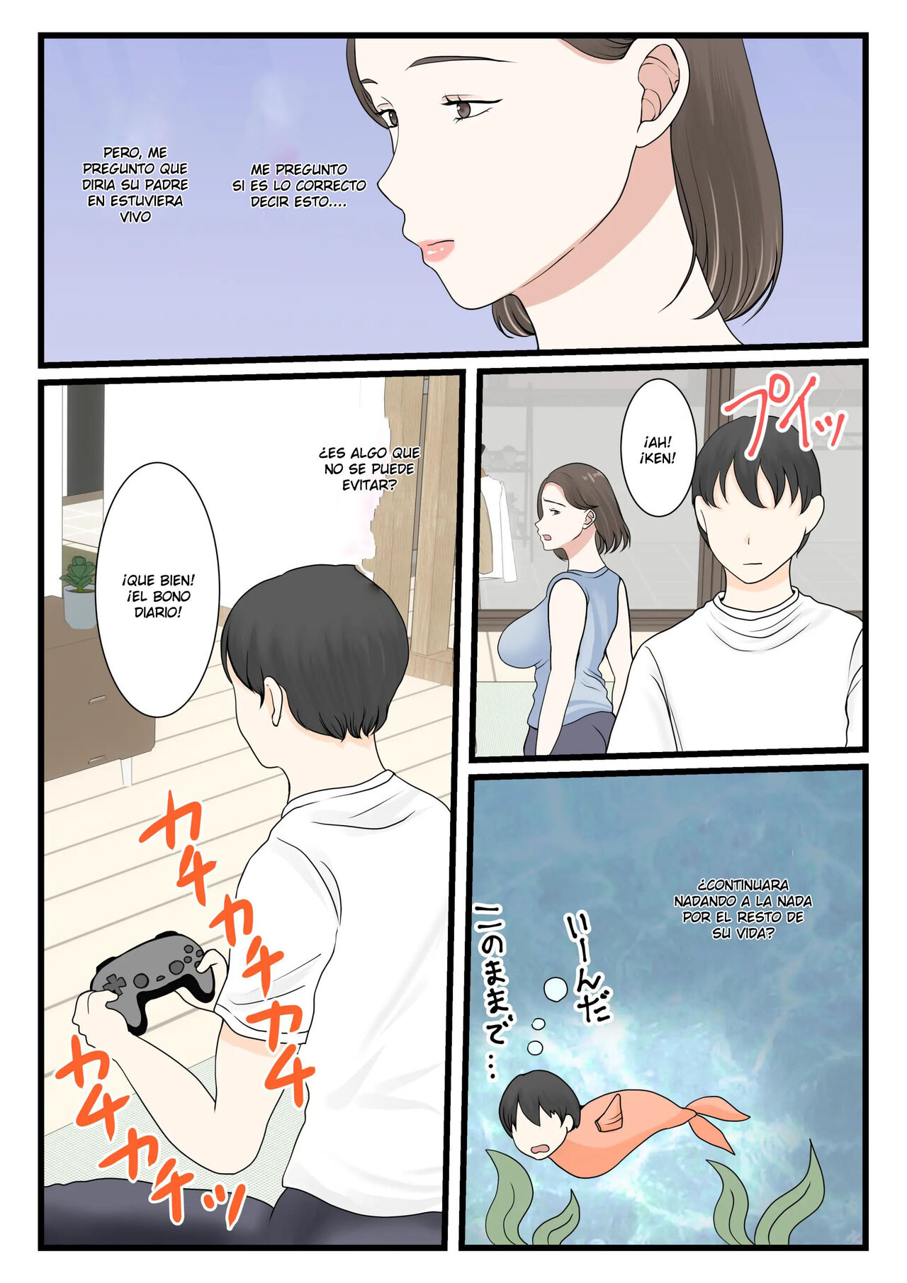 Kaasan ni Roguin Shitai | Quiero Canjear los Bonos Diarios de mi Madre page 8 full