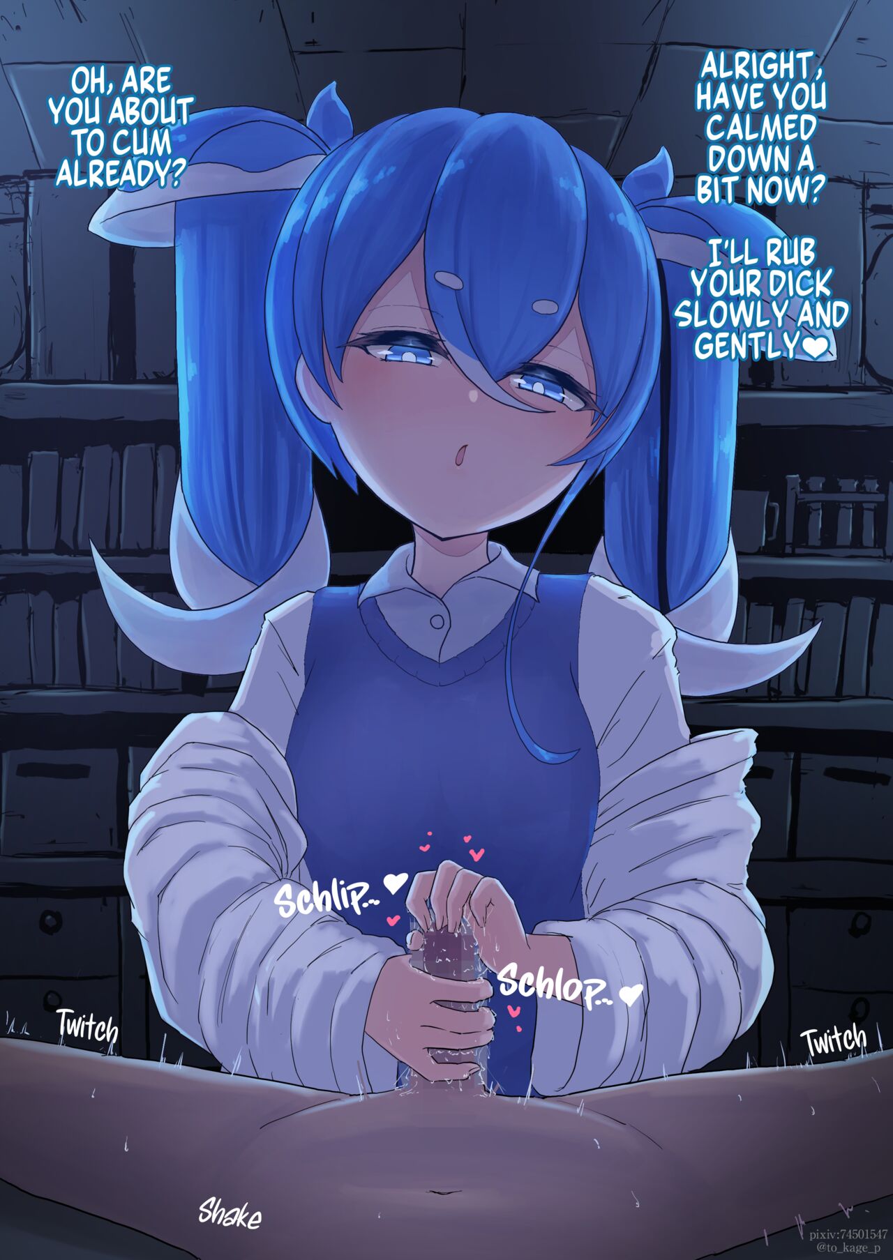 Octa-senpai's Lotion Handjob page 3 full