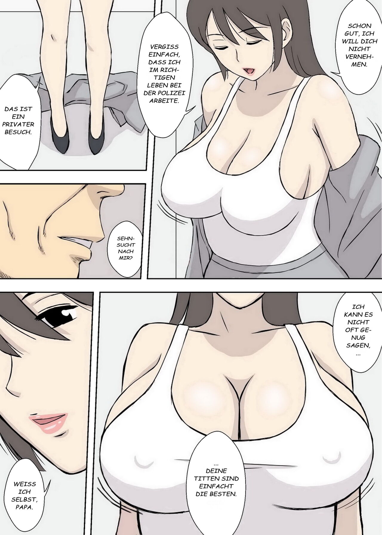 Tetsugoushi to Chichi Musume | Eisengitter zwischen vater und tochter von urakan page 4 full