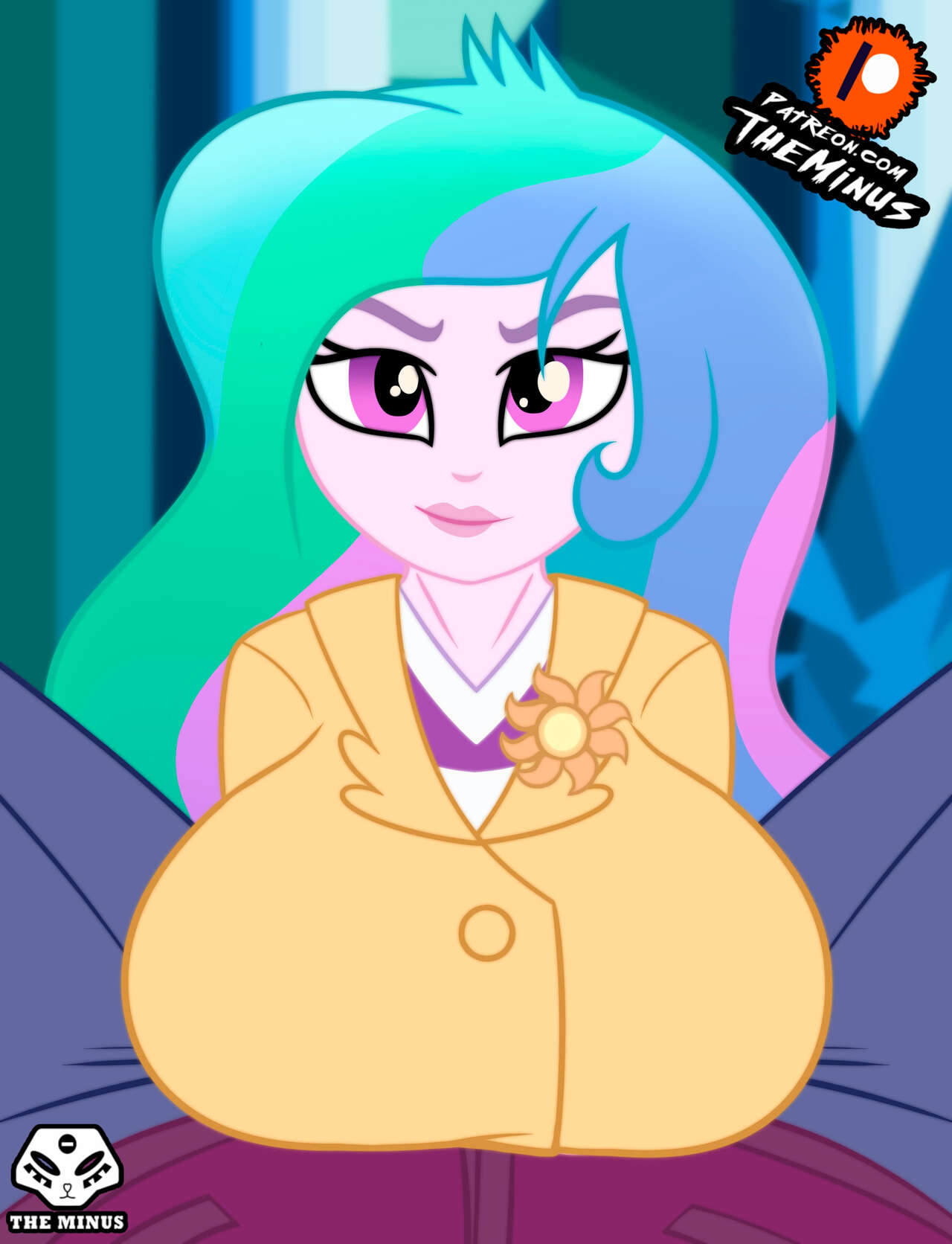 princess celestia by artist:theminus page 1 full