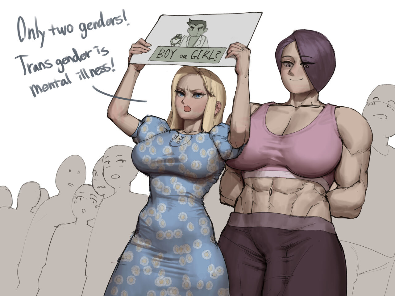 Trans vs Tradgirl page 1 full