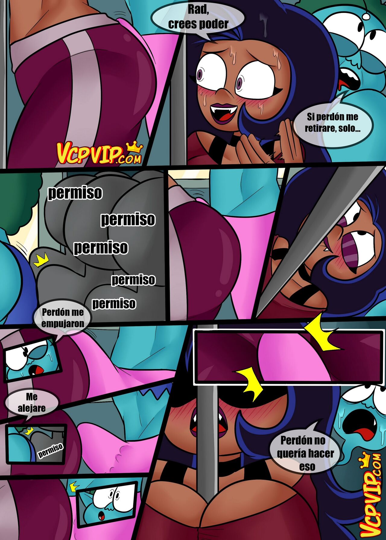 Ok Ko - Horny Subway   Complete page 4 full