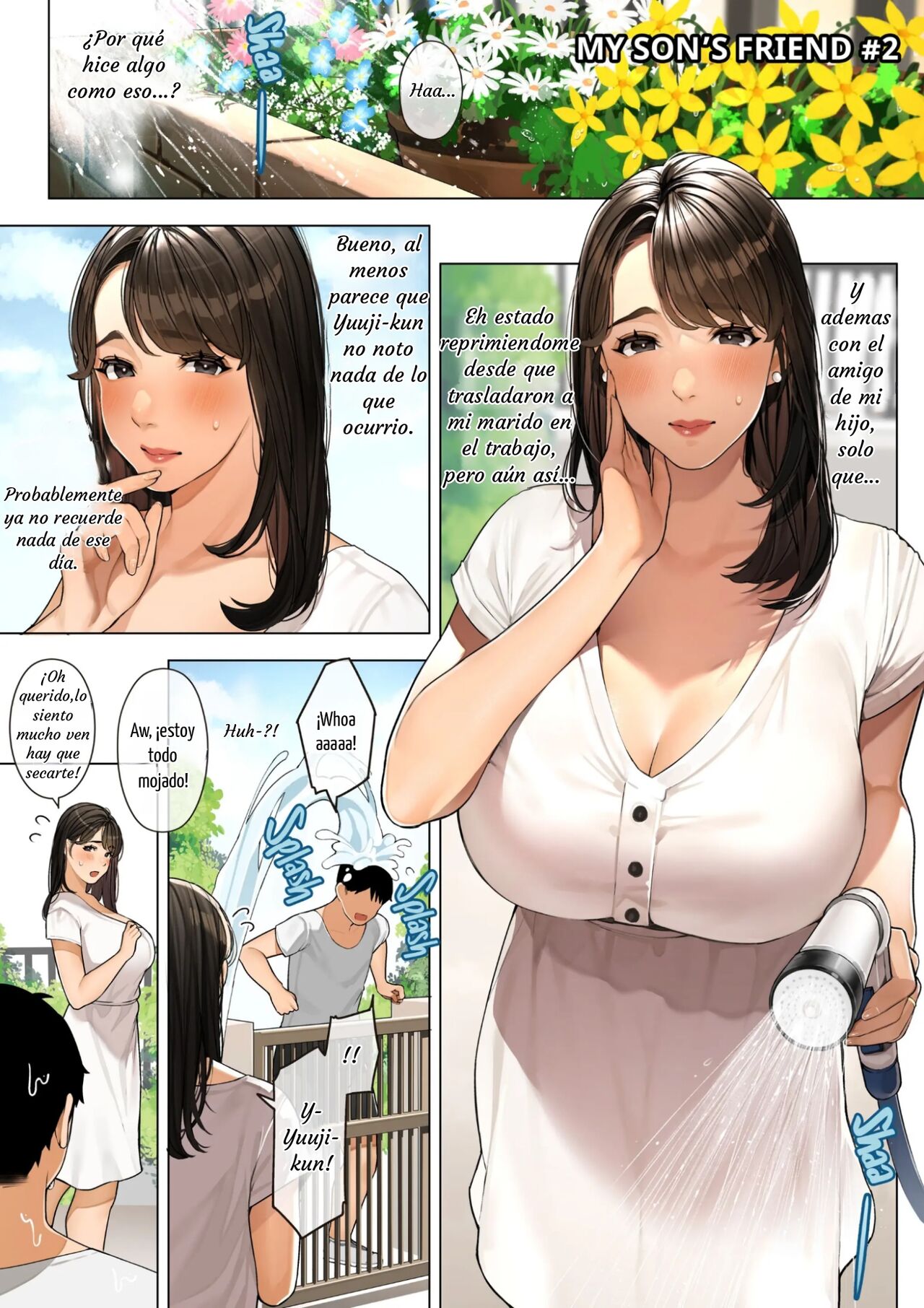 Kinjo no Hitozuma-san "Musuko no Otomotachi #2" page 2 full