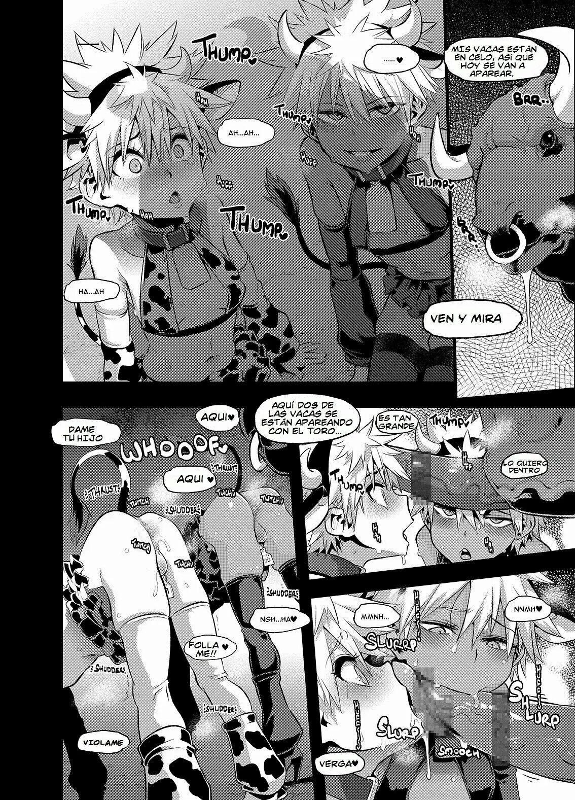 Ketsu ni Nerai o Cow & Ass | Goin' For That Booty Cow & Ass page 7 full