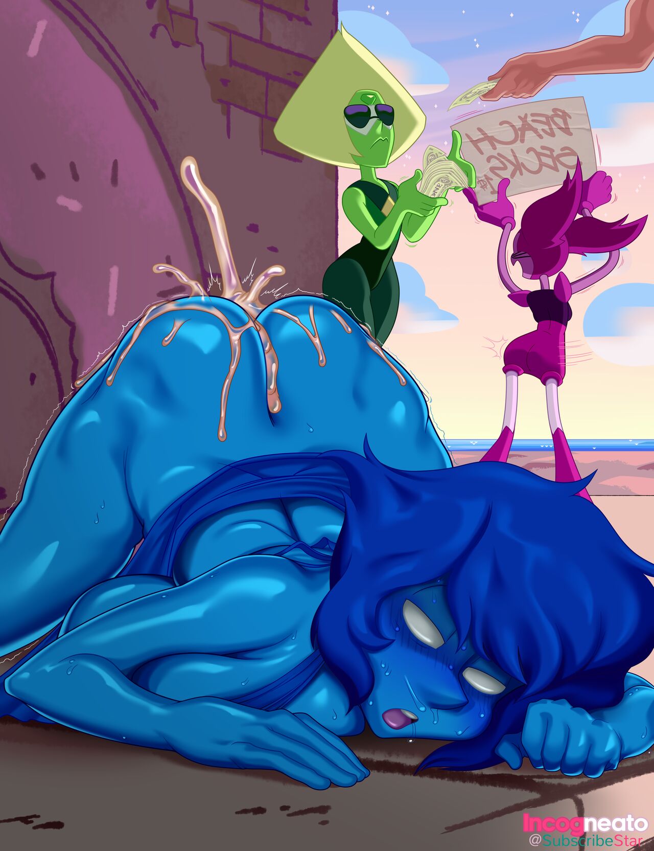 Lapis Lazuli's beach sex page 4 full