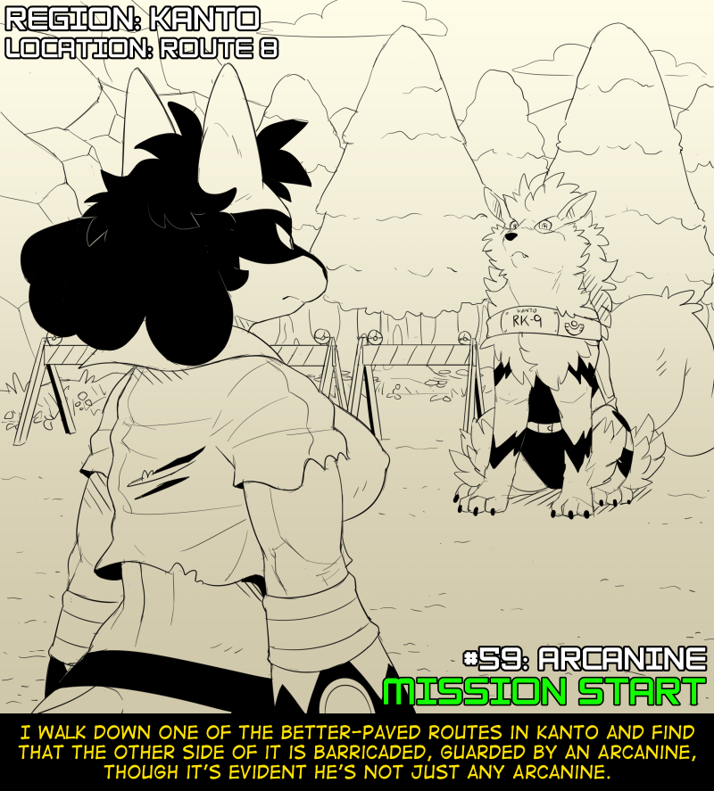 Hildegard's Quest for Aura - Arcanine page 1 full
