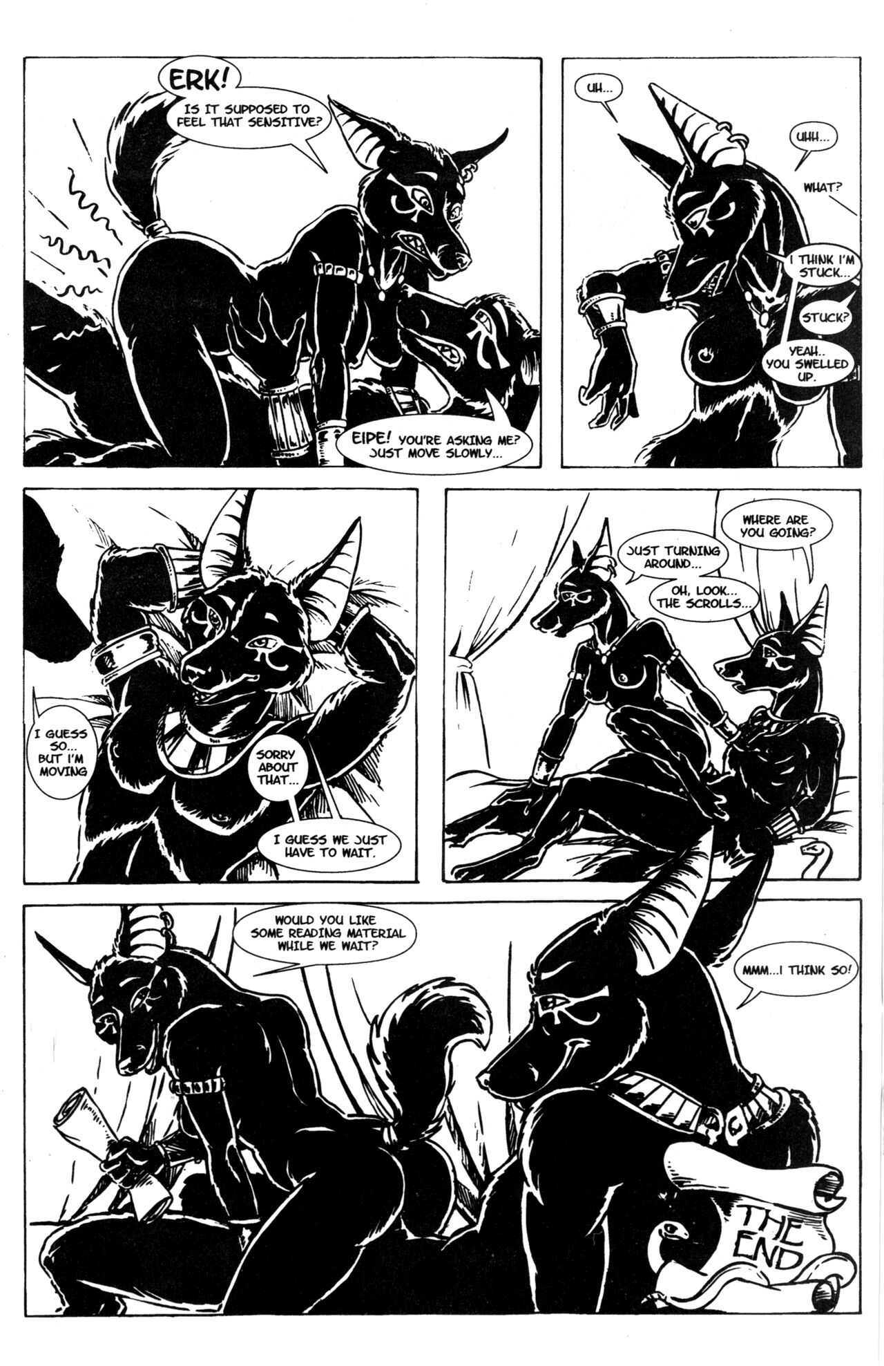Anubis: Dark Desire #1 page 9 full