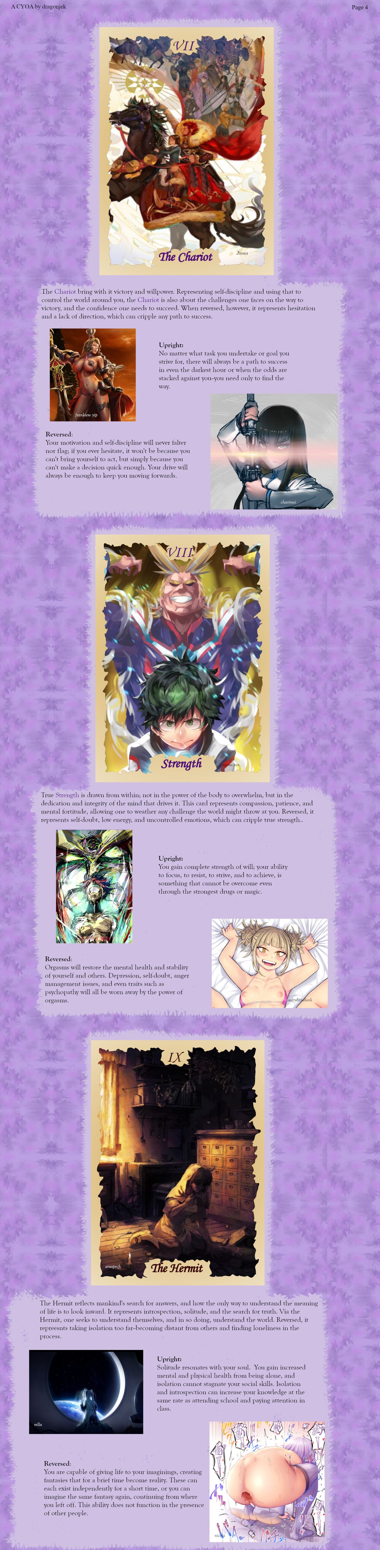 Mystical Tarot CYOA V2 page 4 full